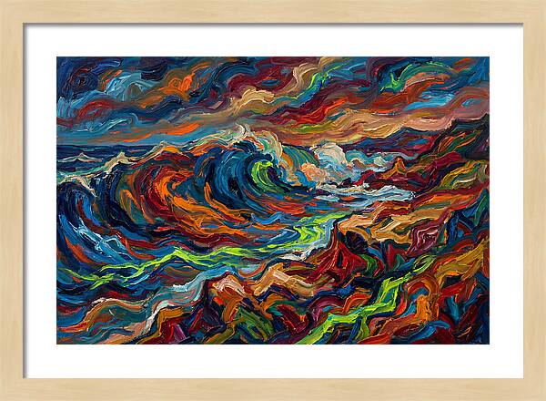 Vibrant Ocean Waves