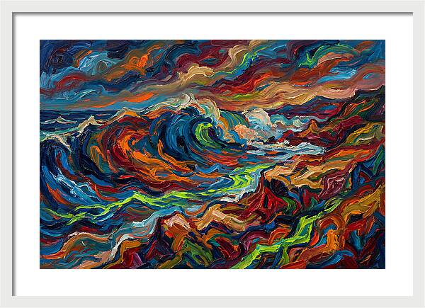 Vibrant Ocean Waves