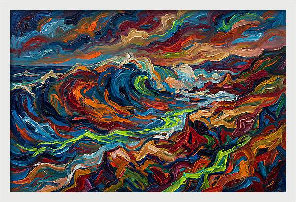 Vibrant Ocean Waves