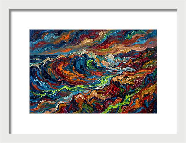 Vibrant Ocean Waves
