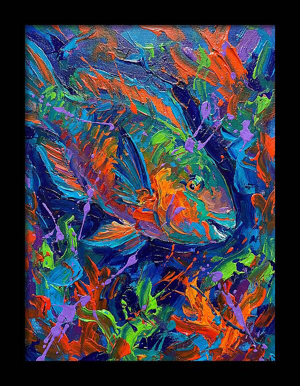 Vibrant Parrotfish In Motion