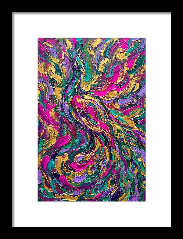 Vibrant Peacock Dance