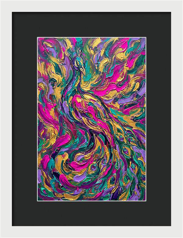 Vibrant Peacock Dance