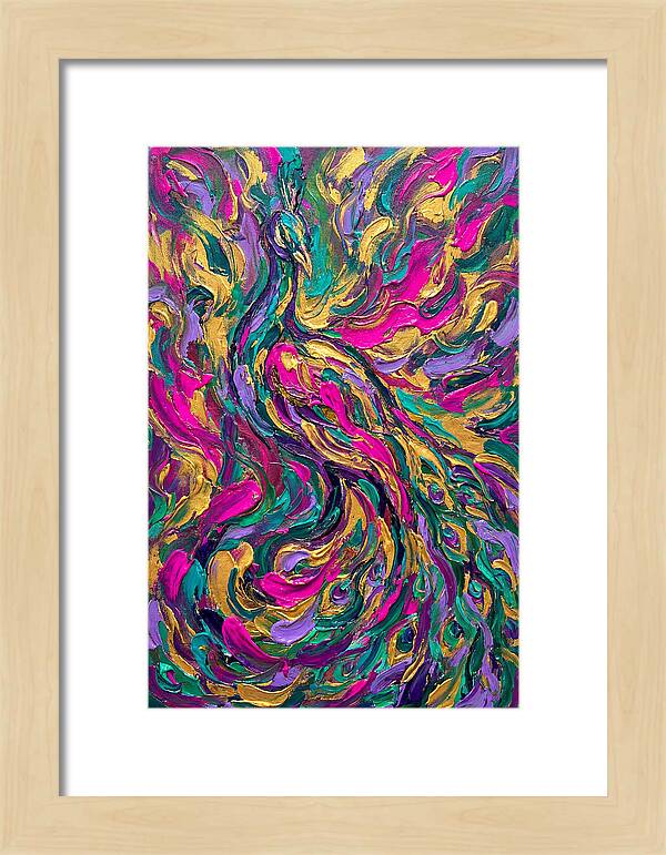 Vibrant Peacock Dance