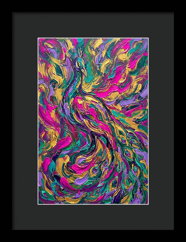 Vibrant Peacock Dance
