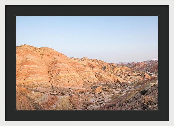 Vibrant Peaks Of Zhangye Danxia