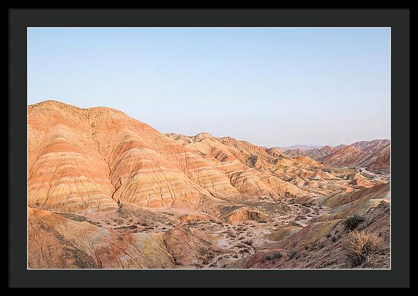 Vibrant Peaks Of Zhangye Danxia
