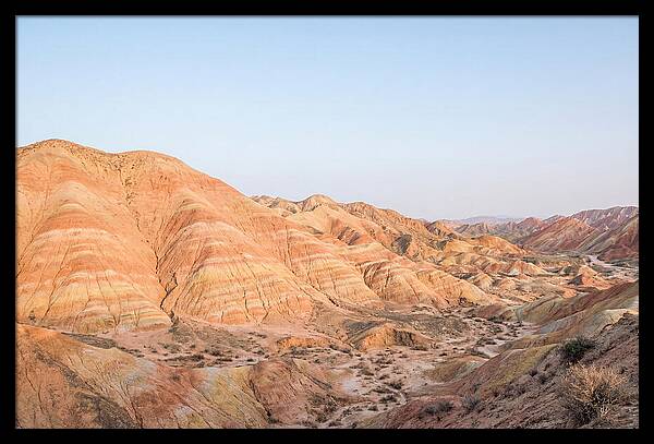 Vibrant Peaks Of Zhangye Danxia