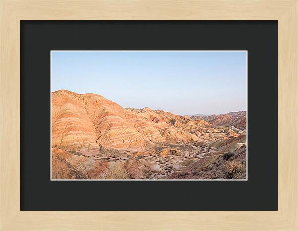 Vibrant Peaks Of Zhangye Danxia