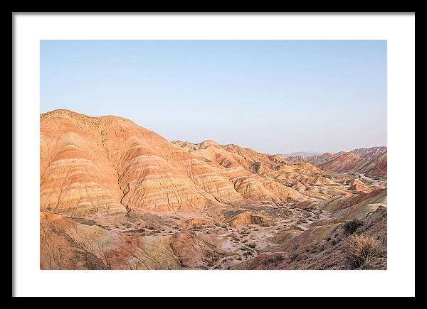 Vibrant Peaks Of Zhangye Danxia