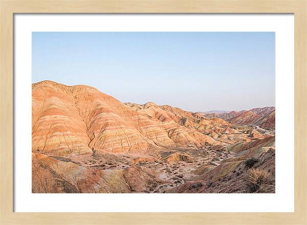 Vibrant Peaks Of Zhangye Danxia