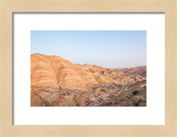Vibrant Peaks Of Zhangye Danxia