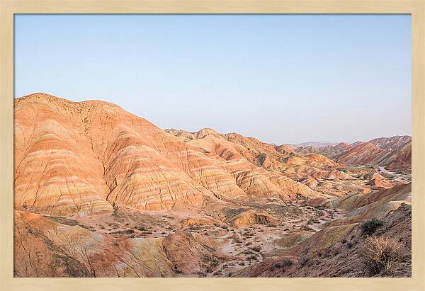 Vibrant Peaks Of Zhangye Danxia