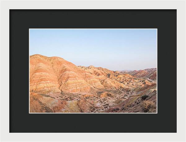 Vibrant Peaks Of Zhangye Danxia