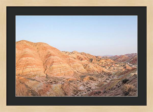 Vibrant Peaks Of Zhangye Danxia