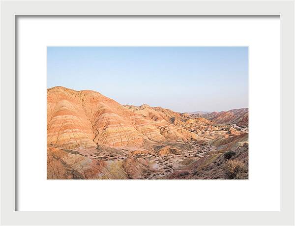 Vibrant Peaks Of Zhangye Danxia