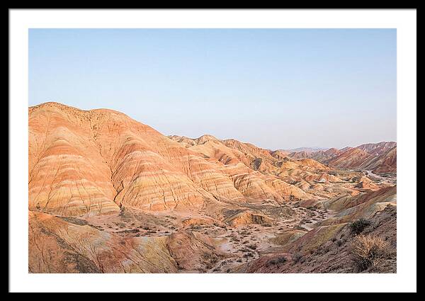 Vibrant Peaks Of Zhangye Danxia