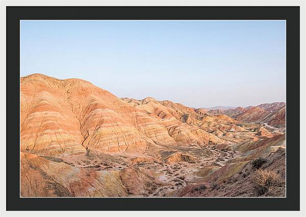 Vibrant Peaks Of Zhangye Danxia