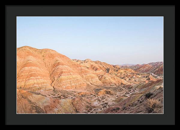 Vibrant Peaks Of Zhangye Danxia