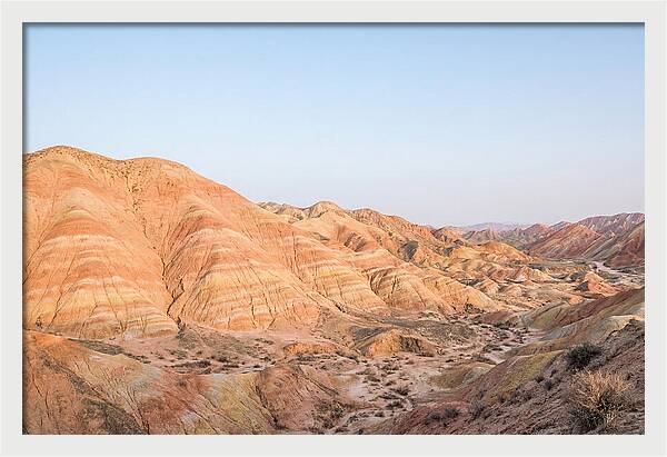Vibrant Peaks Of Zhangye Danxia