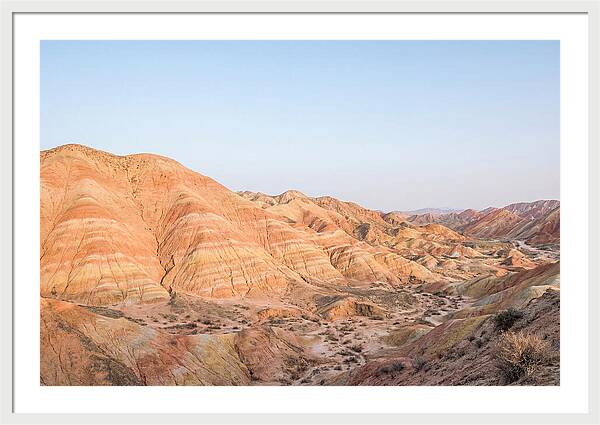 Vibrant Peaks Of Zhangye Danxia