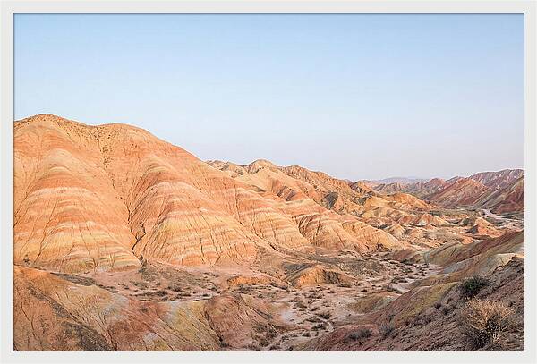 Vibrant Peaks Of Zhangye Danxia