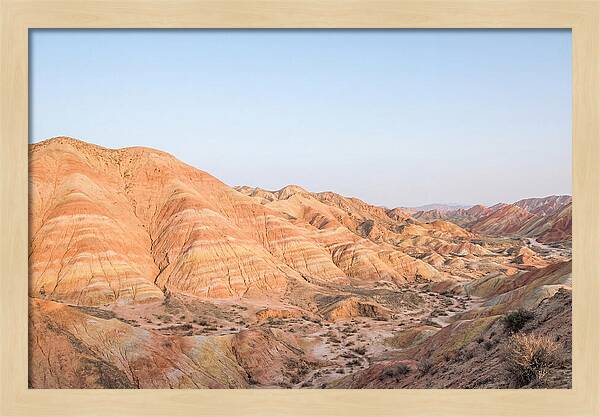 Vibrant Peaks Of Zhangye Danxia