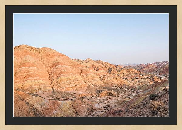 Vibrant Peaks Of Zhangye Danxia