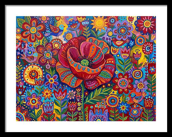 Vibrant Poppy Garden
