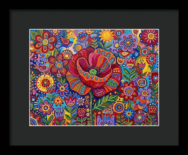 Vibrant Poppy Garden