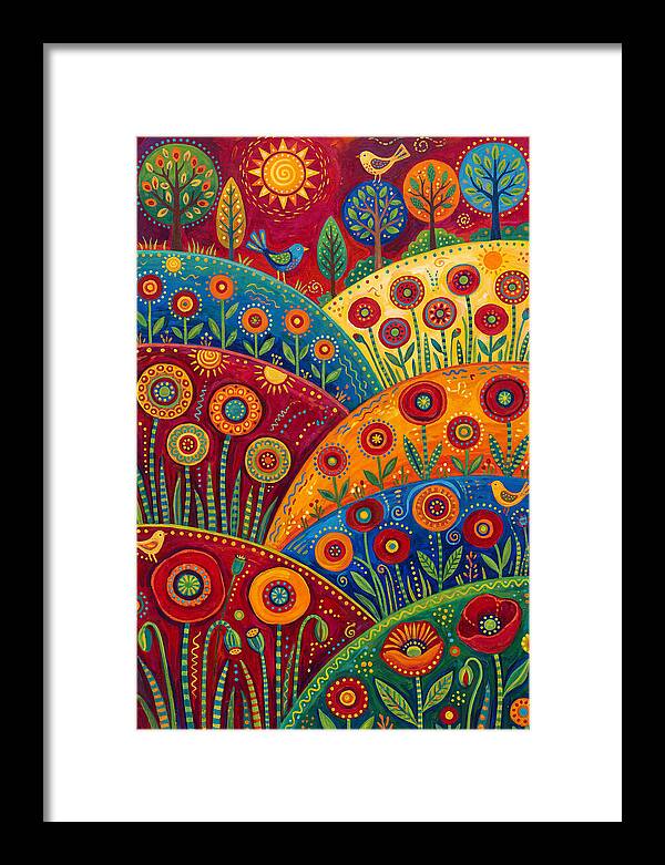 Vibrant Poppy Landscape