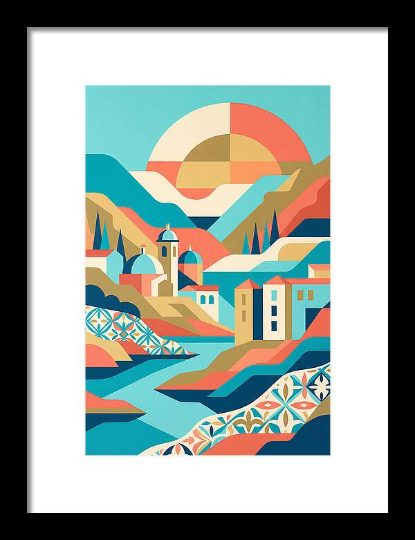 Vibrant Portuguese Tile Scene