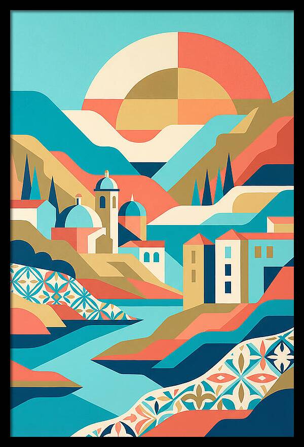 Vibrant Portuguese Tile Scene