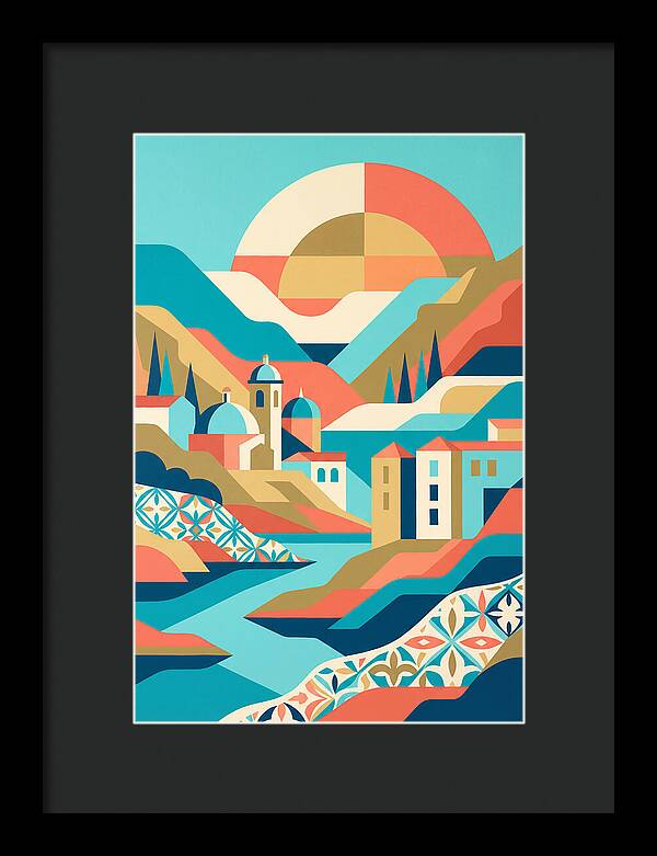 Vibrant Portuguese Tile Scene