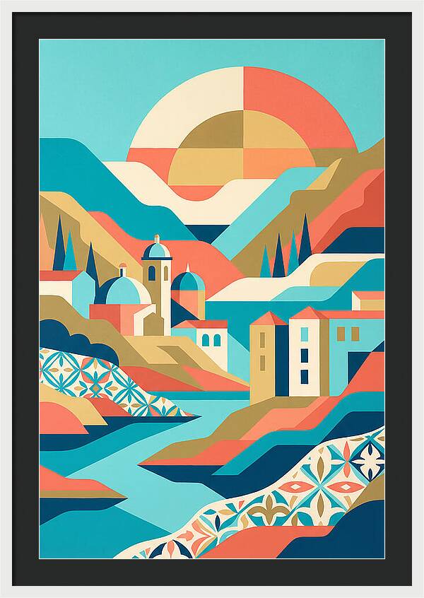 Vibrant Portuguese Tile Scene