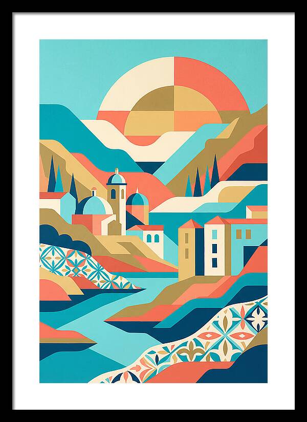 Vibrant Portuguese Tile Scene
