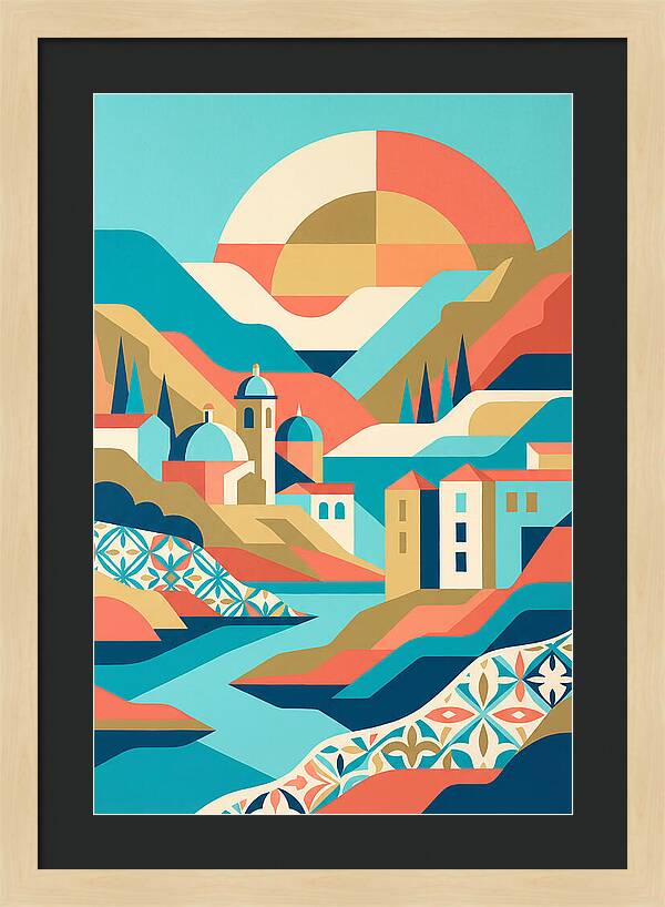 Vibrant Portuguese Tile Scene