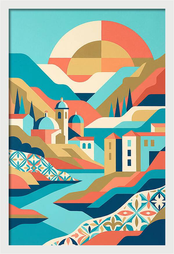 Vibrant Portuguese Tile Scene