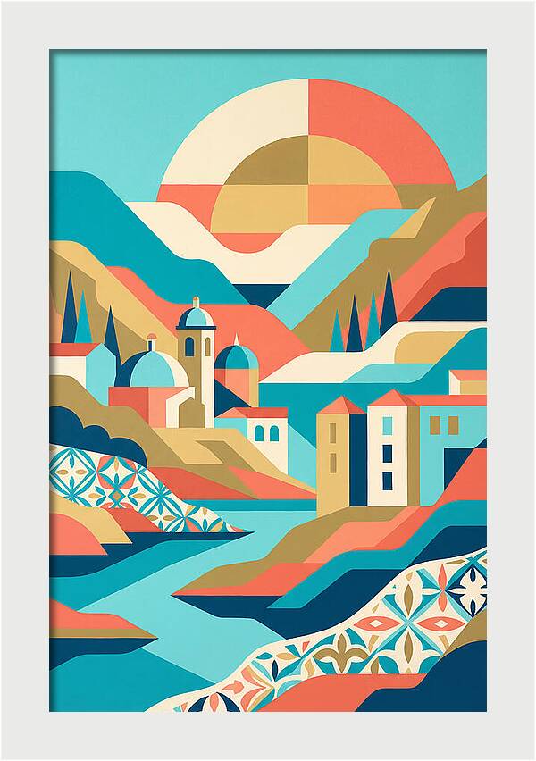 Vibrant Portuguese Tile Scene