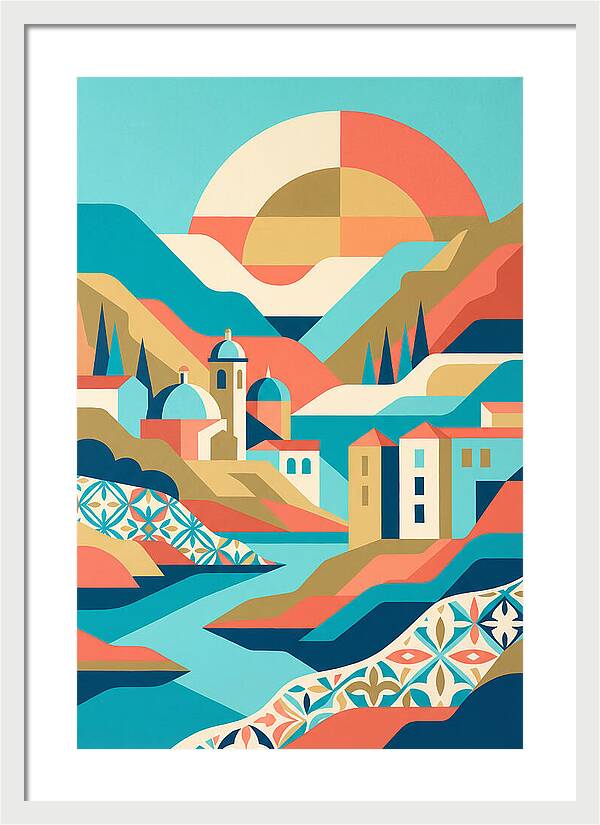 Vibrant Portuguese Tile Scene