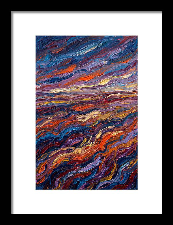 Vibrant Prairie Sunset