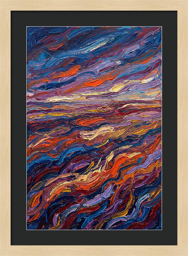 Vibrant Prairie Sunset