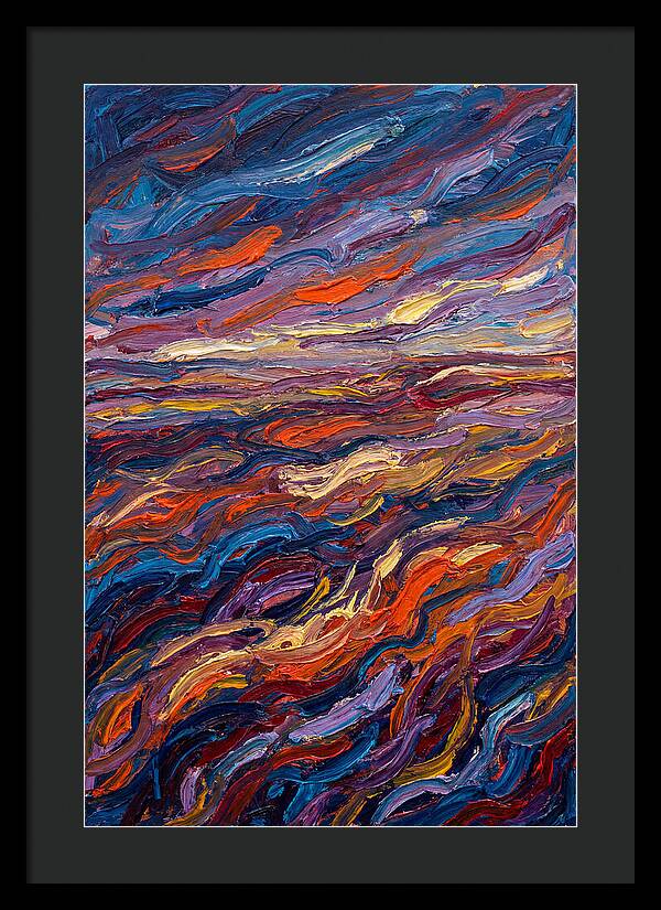 Vibrant Prairie Sunset