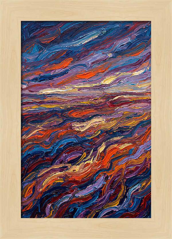 Vibrant Prairie Sunset