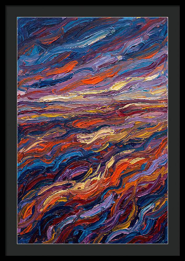 Vibrant Prairie Sunset