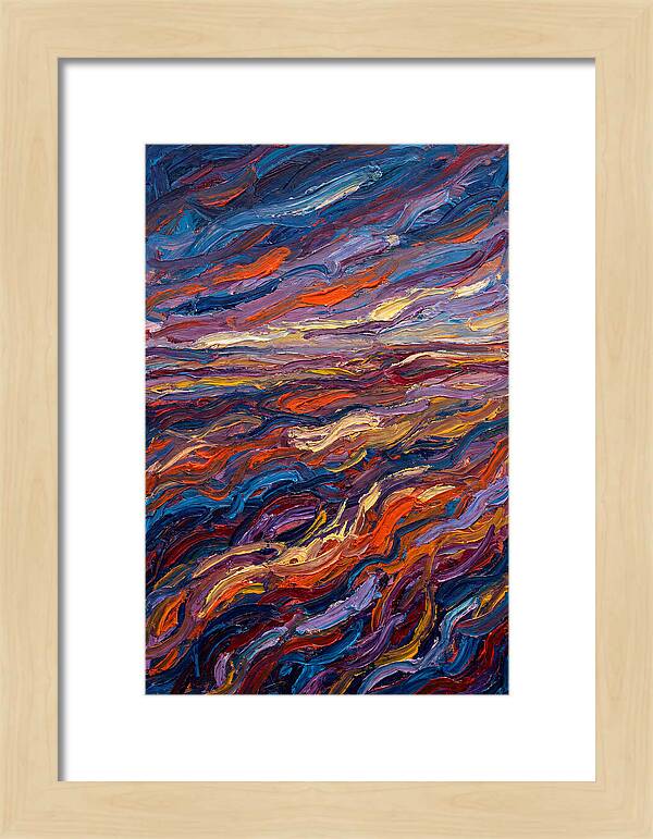 Vibrant Prairie Sunset