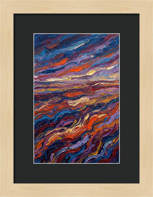 Vibrant Prairie Sunset