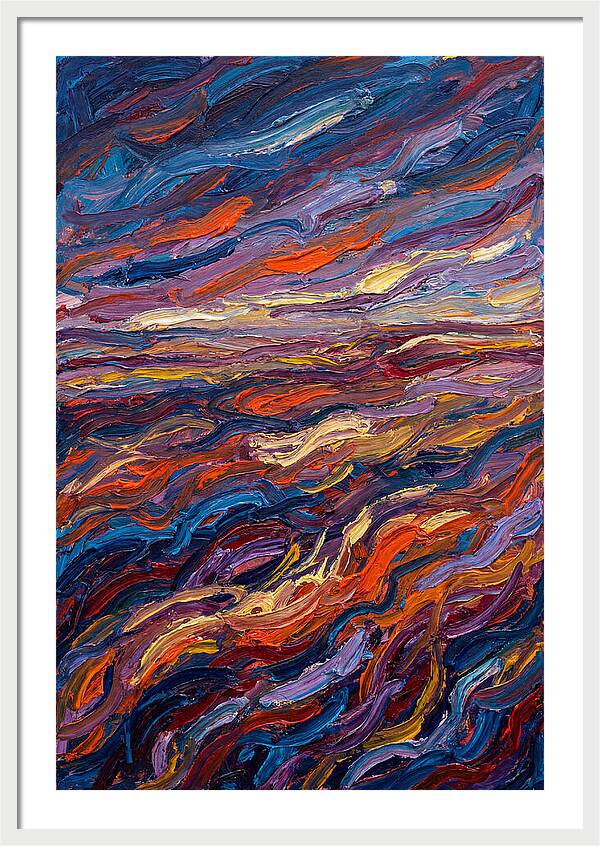 Vibrant Prairie Sunset