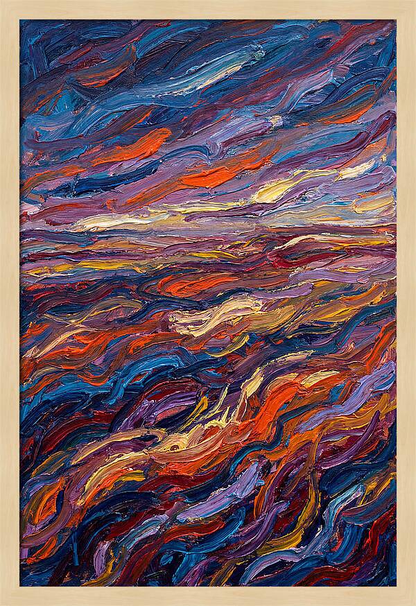 Vibrant Prairie Sunset