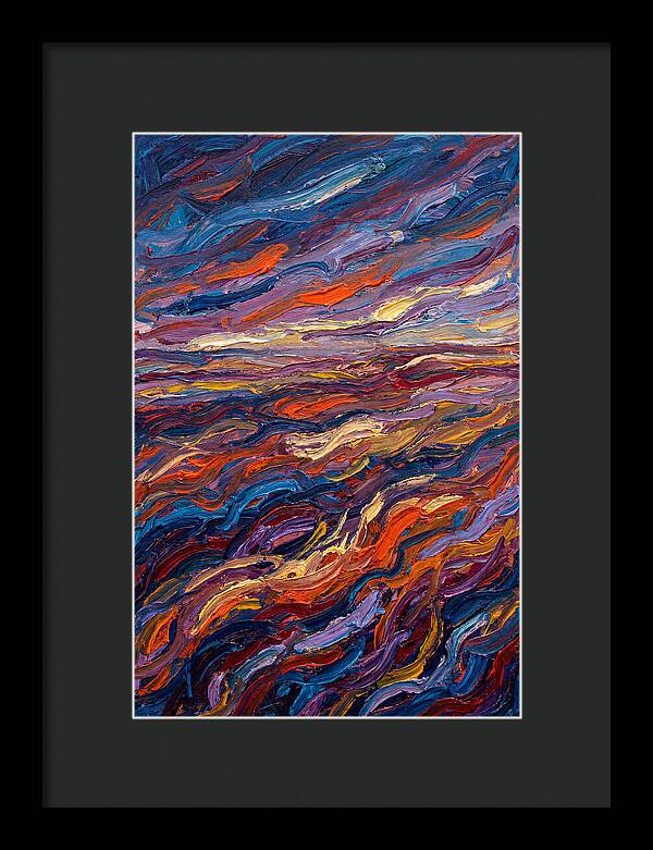 Vibrant Prairie Sunset